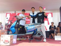 Raihan Tsany Azzura dari Partai PAN Hadiri Jalan Sehat di RW 02 Boclent Kelurahan Sukorejo