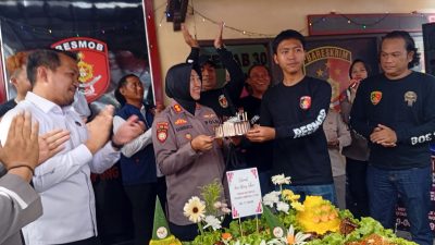 Tekab 308 Polres Lampung Utara Genap 11 Tahun, Ratusan Kasus Berhasil Ditangani