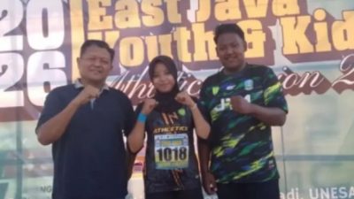 Raih Juara 1 Lempar Lembing Ditingkat Jawa Timur, Azmi Bakhita Nur Sabira Membanggakan SMA Negeri 2 Sumenep