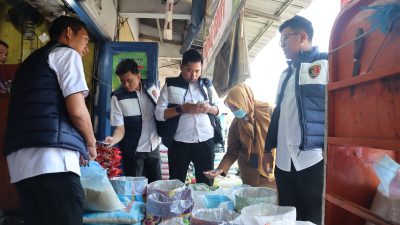 Satgas Pangan Polresta Sidoarjo Turun Ke Pasar, Pastikan Ketersediaan Bahan Pokok Aman