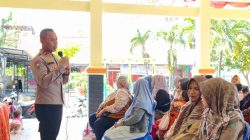 Curhat Kamtibmas di Desa Prambon, Polresta Sidoarjo Ajak Warga Jaga Situasi Kondusif