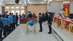 Bupati Lampura Lantik 16 Pejabat, Ini Nama dan Jabatan Barunya