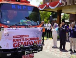 Kota Mojokerto Kirim Bantuan untuk Korban Gempa NTT, Donasi Terkumpul Rp146,19 Juta