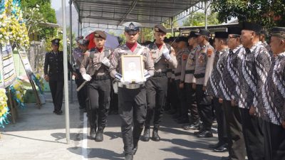Hingga Sore Masih Berdinas, Iptu Broto Suwarno Berpulang Tinggalkan Duka Mendalam