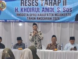 Wakil Ketua DPRD Kabupaten Mojokerto H. Khoirul Amin Gelar Reses, Paparkan Program Unggulan Bupati Gus Barra