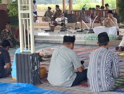 Jama’ah Khotmil Qur’an dan Kenduri Tumpeng Istiqomah Kirim Doa di Makam Mbah Sentono Dusun Banjarsari