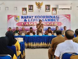 Acara Rakor dan Lepas Sambut Camat Puger Berlangsung Haru dan Khidmat