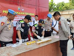 24 Anggota Satresnarkoba Polres Bojonegoro Negatif Narkoba