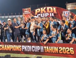 Kesebelasan PKDI Mojokerto Akhirnya Juara 1 di Turnamen PKDI Cup II 2026, Setelah Kalahkan Lamongan 1-0