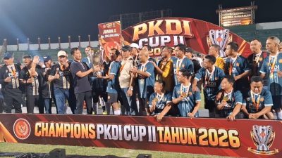 Kesebelasan PKDI Mojokerto Akhirnya Juara 1 di Turnamen PKDI Cup II 2026, Setelah Kalahkan Lamongan 1-0