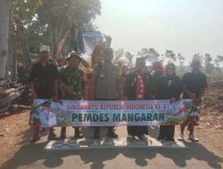 Ribuan Peserta Lembaga Pendidikan dan Umum Tumpah Ruah Ikuti Kirab Budaya Desa Mangaran