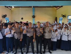 Polresta Sidoarjo Beri Penyuluhan Anti Radikalisme dan Bahaya Kenakalan Remaja di SMP Muhammadiyah 8 Tanggulangin