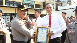 Polres Pelabuhan Tanjung Perak Raih Penghargaan atas Pengungkapan Kasus Terbanyak