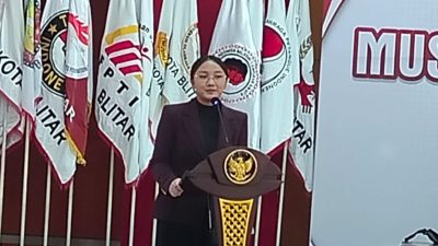 Diwarnai Ketegangan, Musorkotlub KONI Kota Blitar 2026 Pilih Elin Tyu Samba Sebagai Ketua Baru