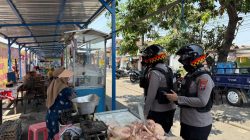 Polwan Jenggala Presisi Patroli Roda Dua, Sasar Permukiman, Pasar dan Sekolah