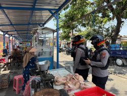 Polwan Jenggala Presisi Patroli Roda Dua, Sasar Permukiman, Pasar dan Sekolah