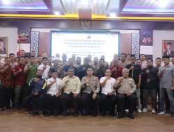 Kapolres Wonogiri Rangkul Perguruan Silat, Jaga Kamtibmas Jelang Parapatan Luhur