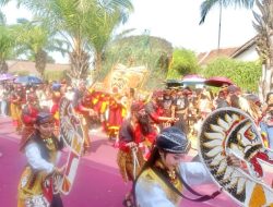 Carnaval Budaya, SMK PGRI 05 Kencong Suguhkan Drama Kolosal Asal Usul Reog Ponorogo
