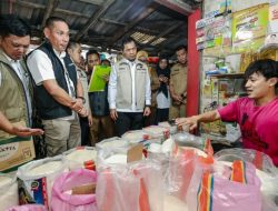 Usut Beras Premium di Atas HET, Satgas Pangan Polda Jatim Sidak Pasar Pucang