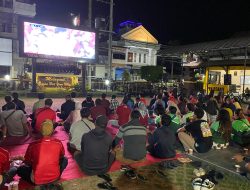 Nobar Final Timnas di Mapolres Blitar Kota, Euforia Kemenangan Indonesia Pecah Saat Adu Penalti