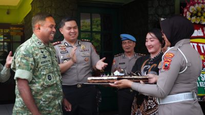 HUT ke-81 TNI, Kapolres Wonogiri: Sinergitas TNI-Polri Tanpa Batas