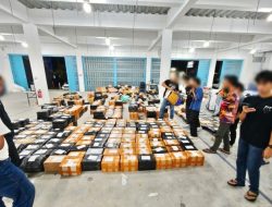 1,3 Juta Batang Rokok Ilegal Disita Bea Cukai Jember di Dua Lokasi