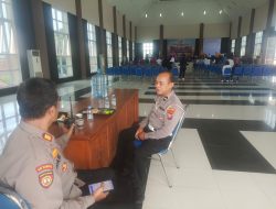 Polsek Krian Amankan Kebaktian Kebangunan Rohani di Gedung Lokaphala