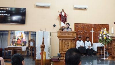 Kapolres Bojonegoro Sambangi Gereja, Serap Aspirasi Jemaat Lewat Minggu Kasih