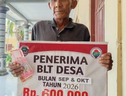 Pembagian BLT Dana Desa Bulan Oktober di Desa Pule Sukses Terlaksana