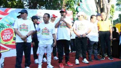 Rajut Kebersamaan Lewat Olahraga, Bupati Sumenep Ajak Masyarakat Perkuat Sinergi Pembangunan