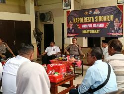 Polresta Sidoarjo Gencarkan Program Poliran, Rangkul Masyarakat untuk Buka Peluang Kerja