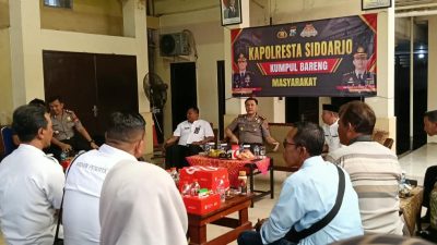 Polresta Sidoarjo Gencarkan Program Poliran, Rangkul Masyarakat untuk Buka Peluang Kerja