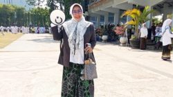 Kasatpol PP Bojonegoro Laela Nor Aeny Ajak Santri Bojonegoro Jaga Dengan Berbekal Ilmu Agam dan Umum untuk Kedamaian
