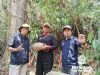 Perhutani KPH Lawu Ds Bersama BBKSDA Jatim Lepasliarkan Trenggiling di Hutan Pacitan