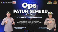 Operasi Patuh Semeru 2026 di Sampang, Tilang ETLE dan Manual Diterapkan