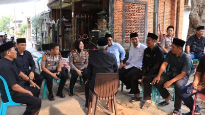 Kumpul Bersama Masyarakat, Kapolres Bojonegoro Serap Aspirasi Warga Ngraho