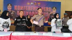 Polresta Sidoarjo Amankan Tiga Tersangka Aksi Kekerasan Anak Bawah Umur di Buduran