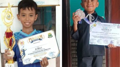 Siswa SDN Mayang 02 Menyabet 3 Juara Ditingkat Kabupaten Jember Bidang Olah Raga Tahun 2026