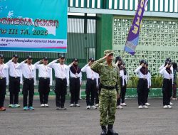 Cetak Generasi Tangguh dan Berkarakter, Kodim Bojonegoro Gelar Persami Korps Kadet Republik Indonesia Tahun 2026