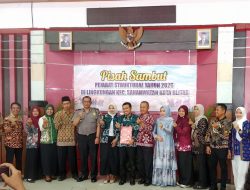 Pisah Sambut Pejabat Struktural di Kecamatan Sananwetan Kota Blitar, Harapan Adaptasi Cepat di Penghujung APBD