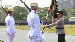 Simbol Estafet Kepemimpinan, Pataka Bhayangkara Satya Abhiyukta Diserahkan kepada Irjen Pol Dekananto