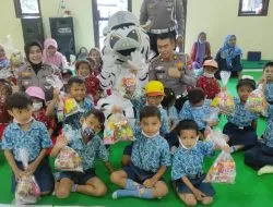 Polresta Sidoarjo Perkenalkan Peraturan Lalulintas Diusia Dini
