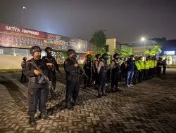 Menjaga Keamanan dan Kenyamanan Masyarakat, Polisi Patroli Harkamtibmas di Wilayah Rawan