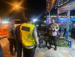 Kapolres Lampung Utara Pantau Langsung Pesonil Siaga Pos Pam Nataru dan Situasi Kamtibmas