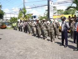 Polres Jember Bersama TNI dan Pol PP Gelar Patroli Rutin Jelang Tahun Politik