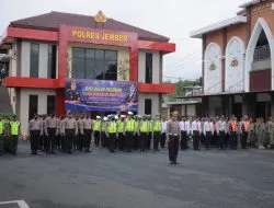 Polres Jember Gelar Apel Operasi Keselamatan Semeru 2023