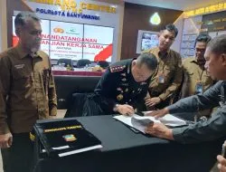 Komitmen Menjaga Kelestarian Hutan, Perhutani Banyuwangi Raya Bersama Polresta Lakukan MoU Perlindungan Hutan