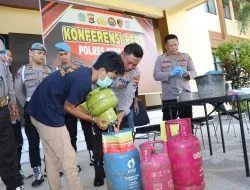 Pengoplos Gas Subsidi di Bima Kota Diringkus Polisi