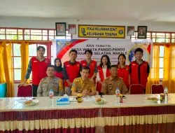 Bhabinkamtibmas Polres Tator, Aktif Jalin Komunikasi Dengan Mahasiswa KKN