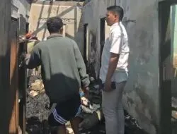 Anggota Dewan Fraksi PKB Mojokerto Akhmad Luthfy Ramadhani Peduli Sesama, Datangi Lokasi Kebakaran dan Berikan Santunan